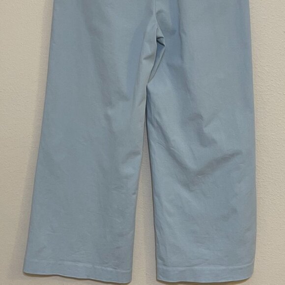 Theory Nadeema Light Blue Wide Leg Pants, Size 8. - Picture 6 of 11